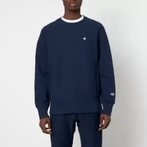 Image of Champion Mens Crewneck Sweatshirt - Navy - L