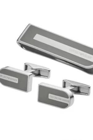 Image of Emporio Armani Jewellery EGS2258040 Cufflinks Gift Set