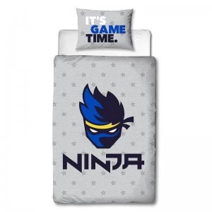 Image of Ninja Games Single Panel Duvet Set