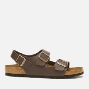 Image of Birkenstock Mens Milano Double Strap Sandals - Dark Brown - EU 43/UK 9