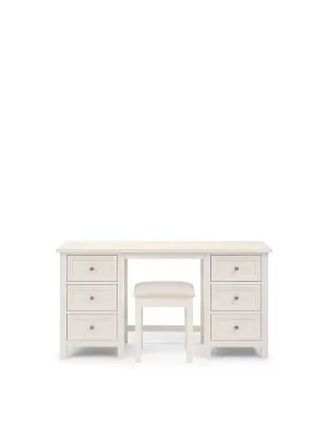 Image of Julian Bowen Maine Dressing Table And Stool Set