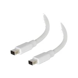 Image of C2G 3m Mini DisplayPort Cable M/M White