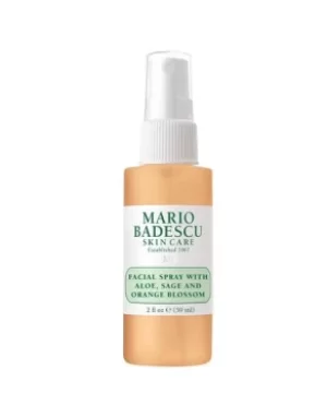 Image of Mario Badescu Facial Spray With Aloe, Sage And Orange Blossom 59ml