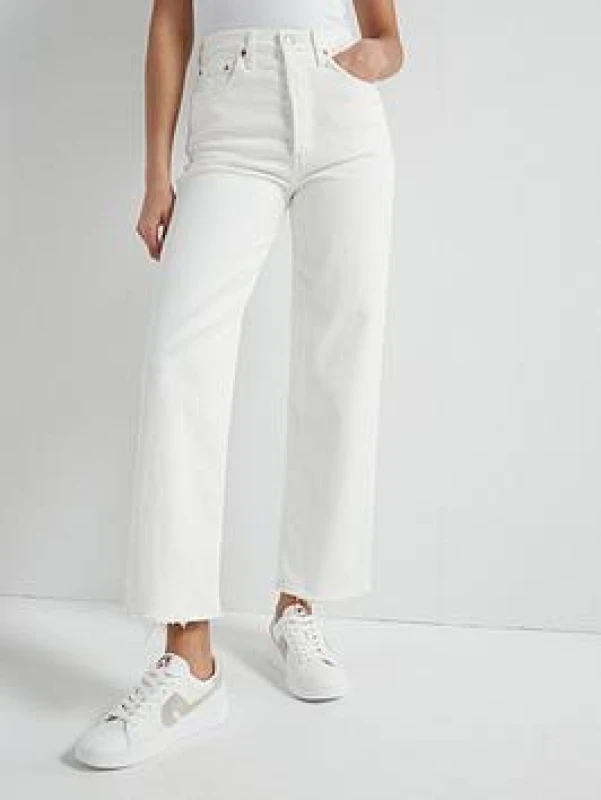 Image of Levis Ribcage Straight Ankle Jeans Cloud Cover Women W31 L29;W30 L29;W29 L29;W28 L29;W27 L29;W26 L29;W25 L29;W31 L27;W30 L27;W29 L27;W28 L27;W27 L27;