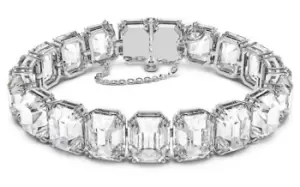 Image of Swarovski 5618699 Millenia White Octagon Crystal Bracelet Jewellery