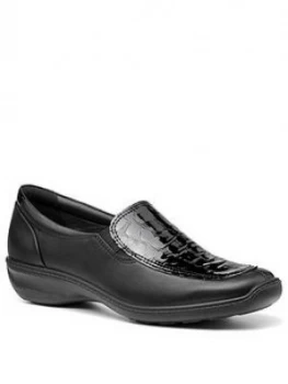 Image of Hotter Calypso Ii Flat Shoes, Black, Size 3, Women