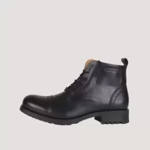 Image of Helstons Rogue Leather Black Shoes 41