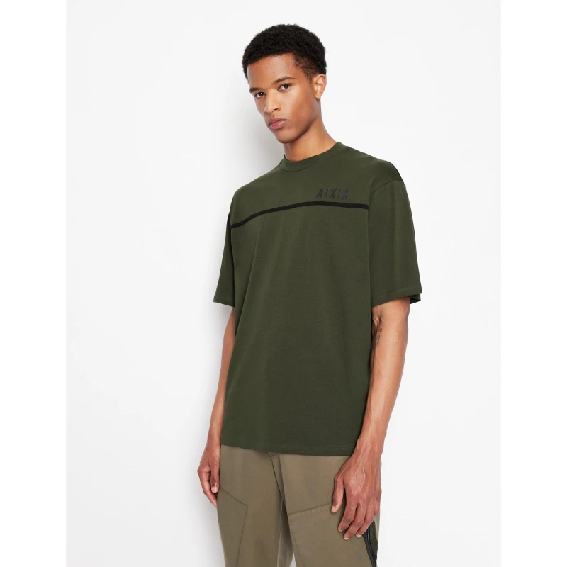 Image of ARMANI EXCHANGE AX Heavy T-Shirt - Green Green XS