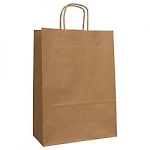 Image of Purely Packaging Vita Twist Handle Paper Bag 240 (W) x 330 (H) x 110 (D) mm White Pack of 200