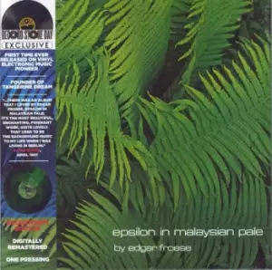 Image of Edgar Froese Epsilon In Malaysian Pale - RSD 2022 - Green Marble 2022 UK vinyl LP 783505