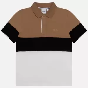 Image of Hugo Boss Stripe Polo Shirt - 8 Years