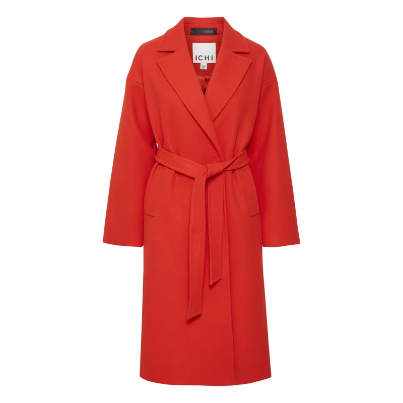 Image of Ichi Womens coat Ichi Jannet 8 Rouge Female 36
