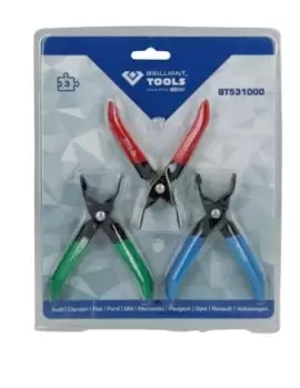 Image of KS TOOLS Release Tool, aircon- / fuel hose BT531000