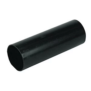 Image of FloPlast RP2.5B Round Line Downpipe - Black 68mm x 2.5m