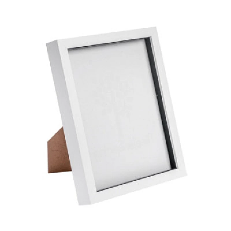 Image of Nicola Spring 3D Box Photo Frame - 8 X 10" - White