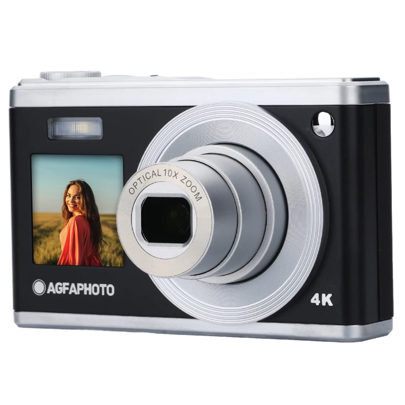 Image of AGFAPHOTO AGFA PHOTO DC9200 24MP 10x Zoom Compact Digital Camera Black