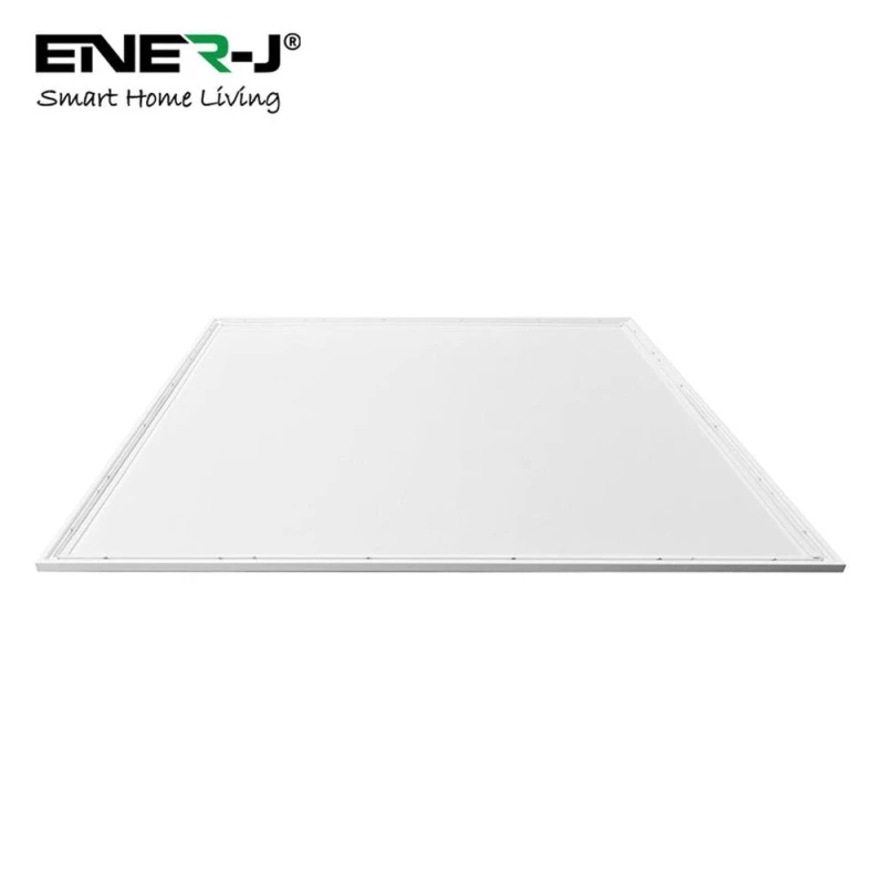 Image of ENER-J 6-Pack 60x60cm Slim LED Backlit Panels 40W 3800lm Flicker Free in White Size: 60x60cm White Unisex 60x60 cm