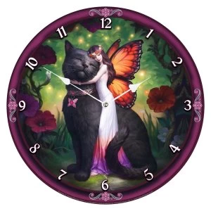 Image of Cat and Fairy Clock