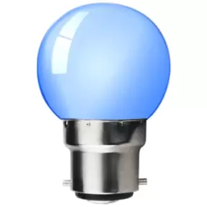 Image of Kosnic 1W LED BC/B22 Golf Ball Blue - KLED01GLF/B22-Blue