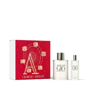 Image of Giorgio Armani Acqua Di Gio Christmas Gift Set 50ml Eau de Toilette + 15ml Eau de Toilette