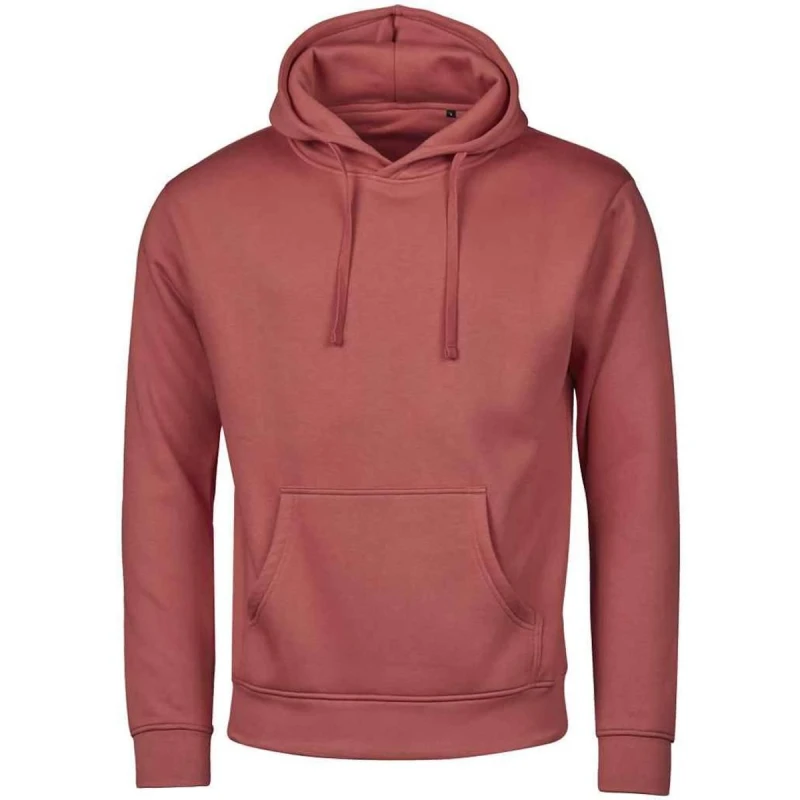 Image of TEE JAYS Mens Urban Hoodie in Dark Pink Size: XS Dark Pink Male XS