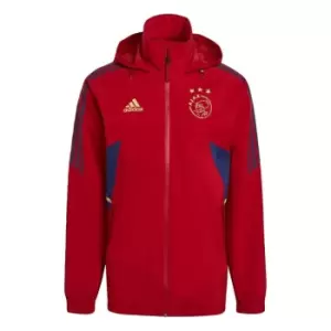 Image of adidas Ajax Amsterdam Condivo 22 Storm Jacket Mens - Team Victory Red