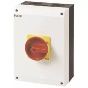 Image of Eaton P3-100/I5/SVB MR switch for floor mounting, lockable 690 V Red