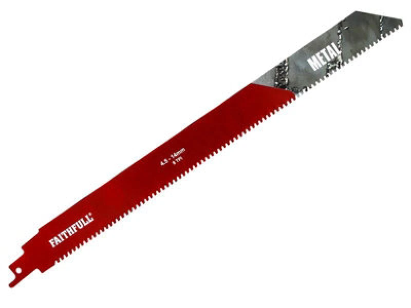 Image of Faithfull Faisbs1230Hm Metal Carbide Sabre Saw Blade 304mm X 8 Tpi Faisbs1230Hm
