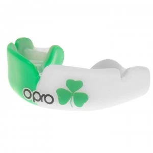 Image of Opro Pro Fit Ireland Mouth Guard Mens - White/Green