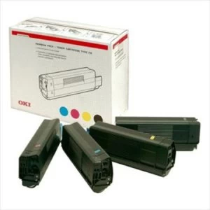 Image of OKI 42403002 Rainbow Toner Pack 1x CMYK