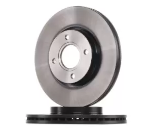 Image of TRW Brake disc DF6509 Brake rotor,Brake discs FORD,Fiesta Mk6 Schragheck (JA8, JR8),B-MAX (JK),Fiesta Mk6 Limousine,Fiesta Mk6 Kastenwagen
