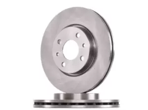 Image of FERODO Brake disc Vented DDF762 Brake rotor,Brake discs FIAT,PEUGEOT,CITROEN,PANDA (169),500 (312),PUNTO (188),BRAVO II (198),500 C (312),STILO (192)