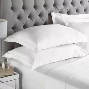 Image of 200 Thread Count Oxford Pillowcase White