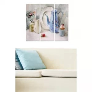 Image of MDF533384521 Multicolor Decorative MDF Painting (3 Pieces)