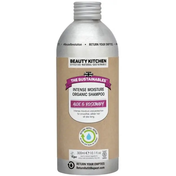 Image of Beauty Kitchen The Sustainable Intense Moisture Organic Aloe & Rosemary Shampoo 300ml