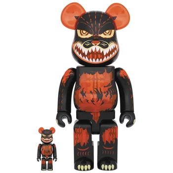 Image of Medicom Godzilla Vs. Destroyah Godzilla Meltdown 100% & 400% Be@rbrick 2-pack