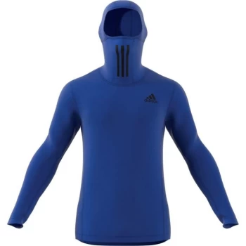 Image of adidas CR Training Long Sleeve Hoodie Mens - Bold Blue