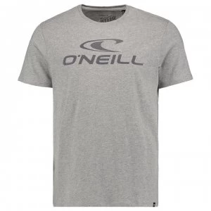Image of ONeill Large Logo T Shirt Mens - Silver Melee