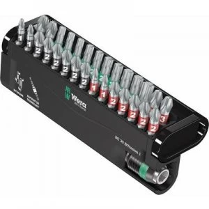 Image of Wera Bit-Check 30 BiTorsion 1 05057430001 Bit set 30 Piece Pozidriv, Phillips, TORX socket BiTorsion