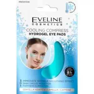 Image of Eveline Cosmetics Hydra Expert Hydrogel Eye Mask with Cooling Effect 2 pc