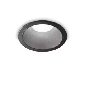 Image of Game Round Recessed Downlight Black 3000K