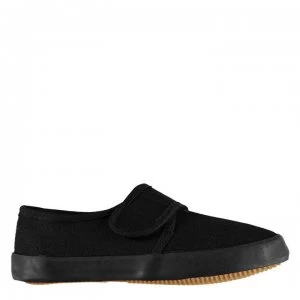 Image of Slazenger BTS Infants Canvas Shoes - Black
