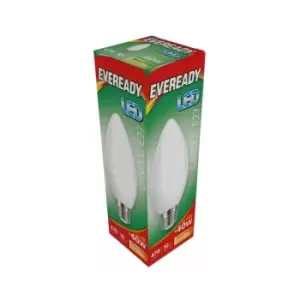 Image of LED Candle 6W 470lm Warm White 3000k E27 - S13614 - Eveready