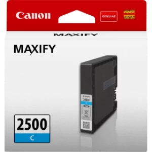 Image of Canon PGI2500 Cyan Ink Cartridge