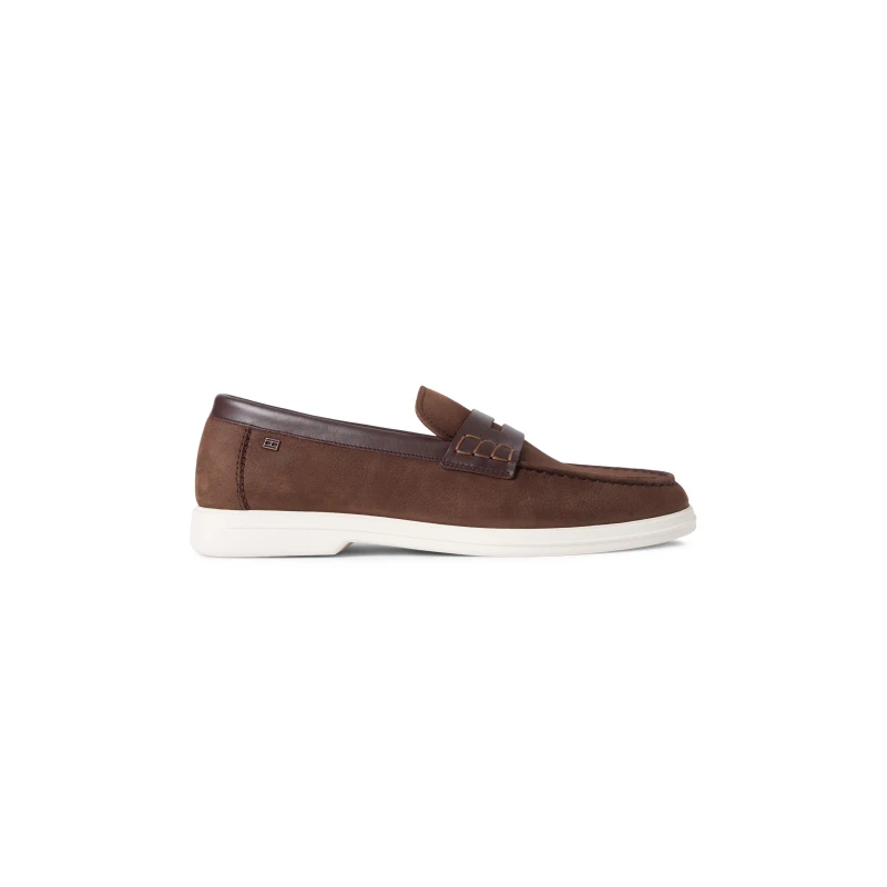 Image of Tommy Hilfiger Tommy Mix Nubk Lfr Sn62 Legacy Brown male 7 (41)