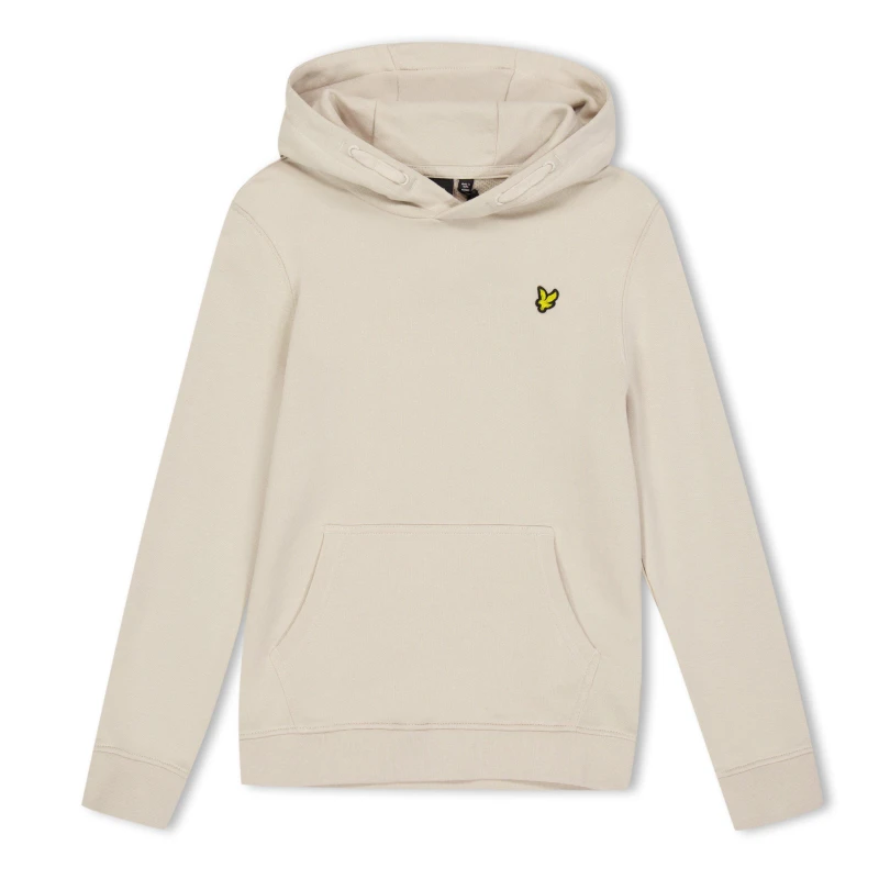 Image of Lyle and Scott Classic Hoodie Juniors Putty unisex 8-9 Yrs