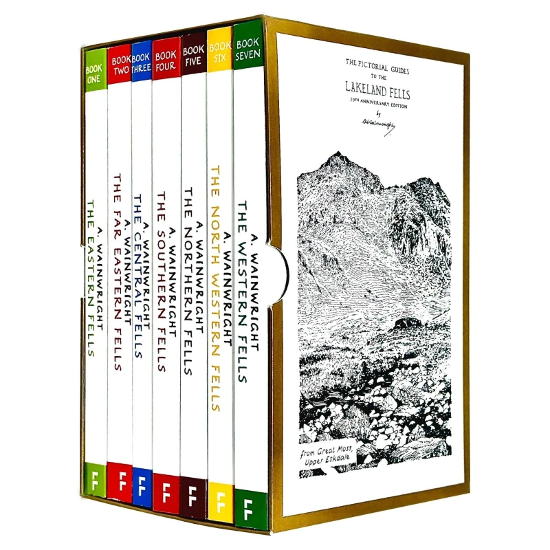 Image of Pictorial Guides to Lakeland Fells Series 1 to 7 Ullswater and Birk Fell 7 Books Set Ullswater and Birk Fell Books