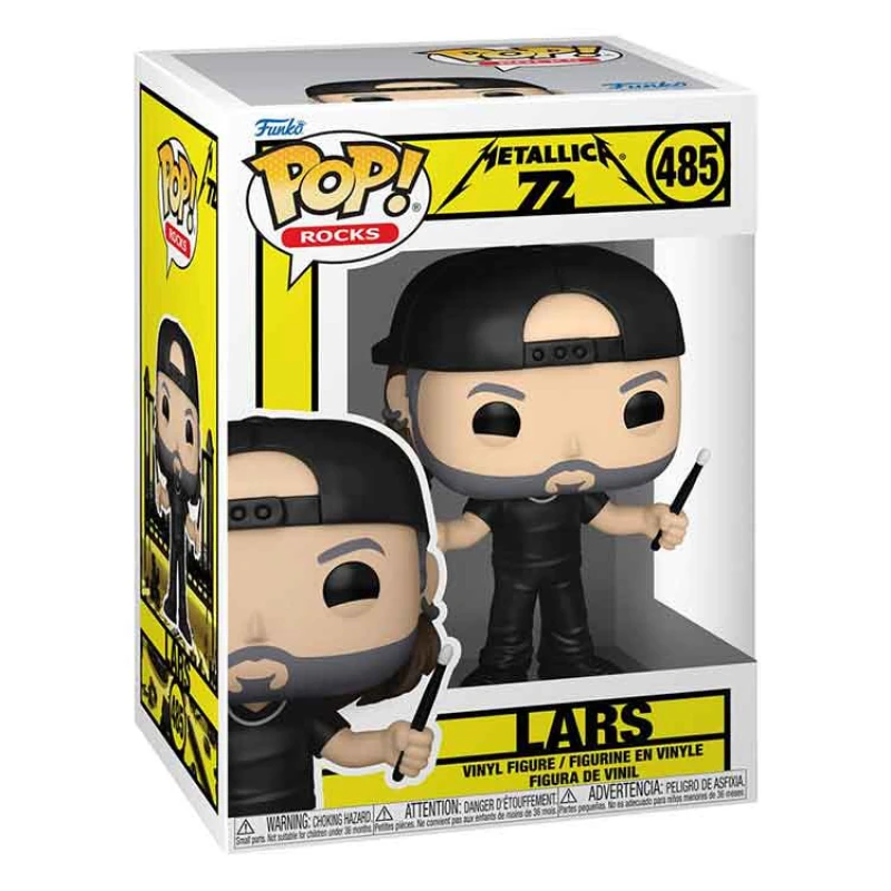 Image of AJ Toys & Books Funko Metallica POP! Rocks Vinyl Figure Lars (72 Seasons)