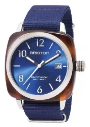 Image of Briston Clubmaster Sport Icons Blue Strap 17142.SA.TS.9.NNB Watch