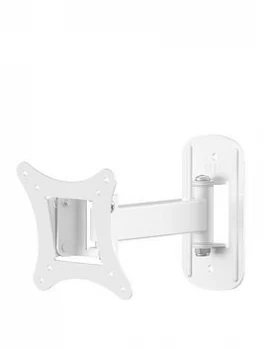 Image of Avf Avf Mrl13: Single Head Extendable Tilt And Turn Monitor Wall Mount - White
